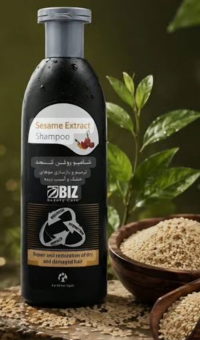 شامپو روغن کنجد دکتر بیز
