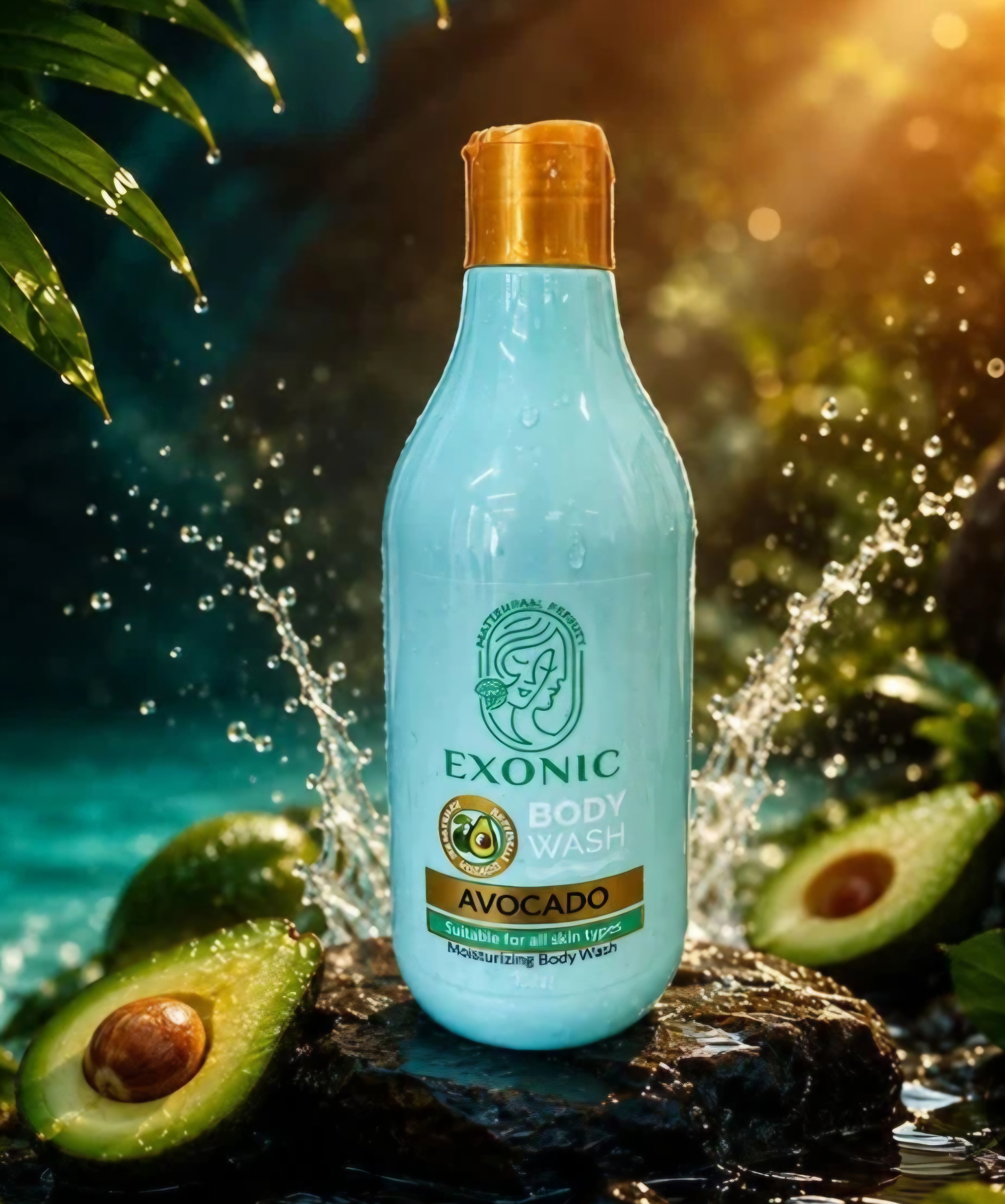 شامپو بدن عصاره آووکادو EXONIC