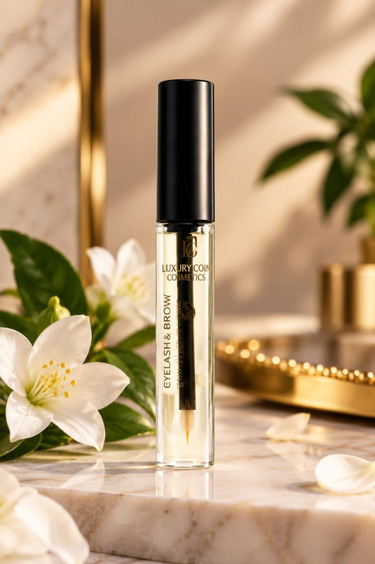 محلول روغن تقویت مژه ml 4 لاکچری کوین