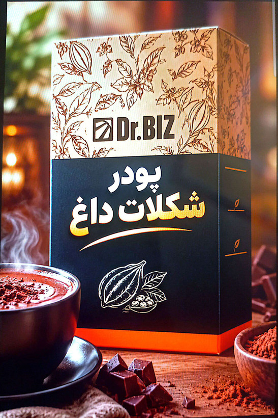 شکلات داغ همراه با پودر قارچ گانودرما