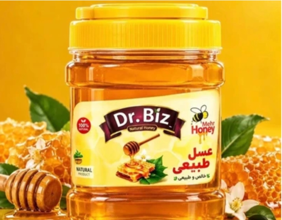 عسل استاندار ۵۰۰ گرمی Dr.Biz