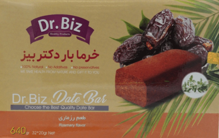 خرما بار انرژی زا Dr.Biz