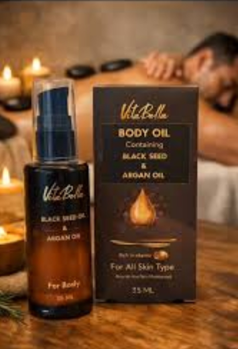 روغن بدن  سیاهدانه وآرگان ویتابلا